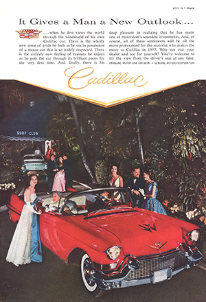 1957 Cadillac Ad